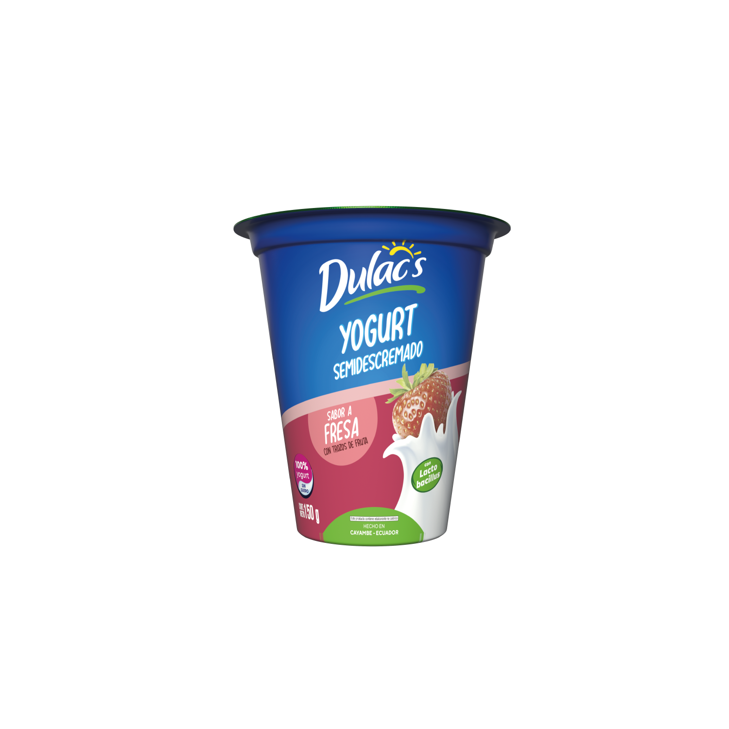 Dulacs Yogurt Frutas Semidescremado 150G